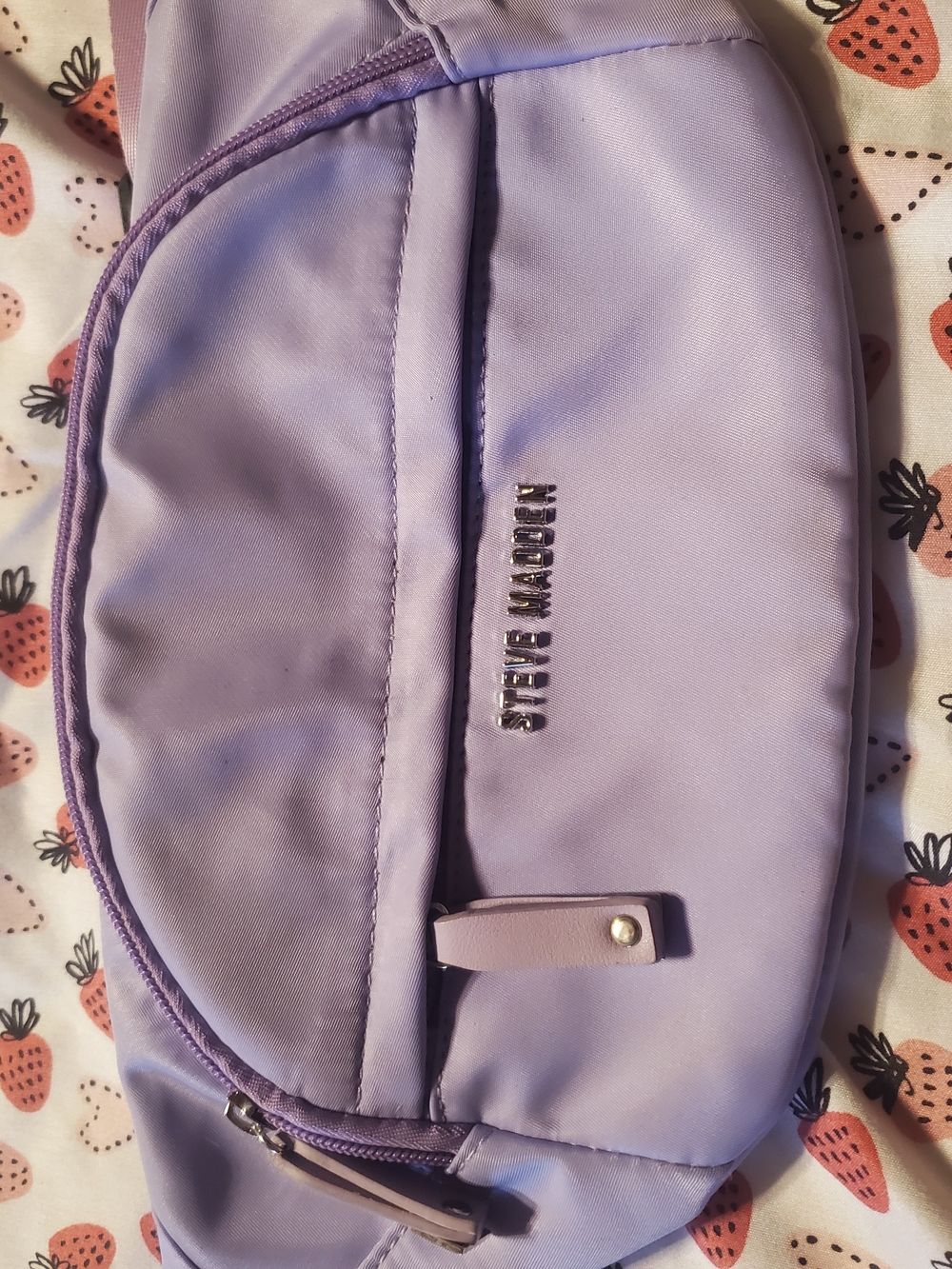 Steve Madden Purple Lavender Waist Bag